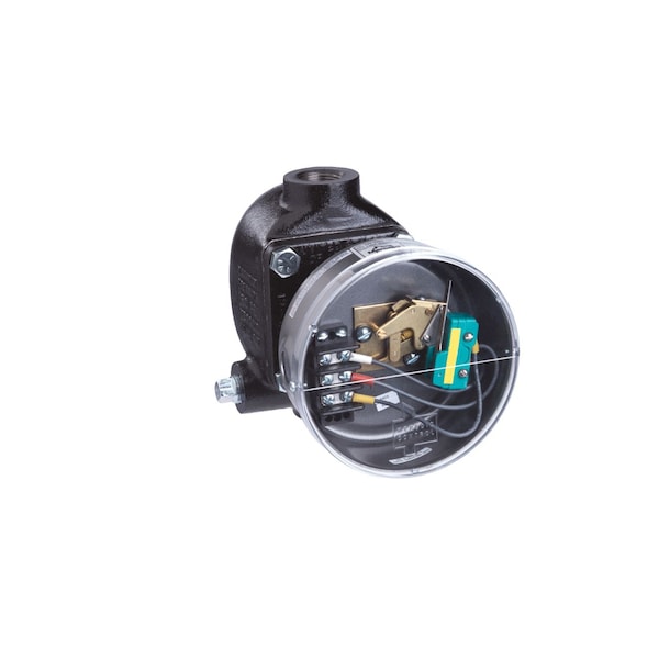 Water level control, cast iron chamber, SPDT snap switch.